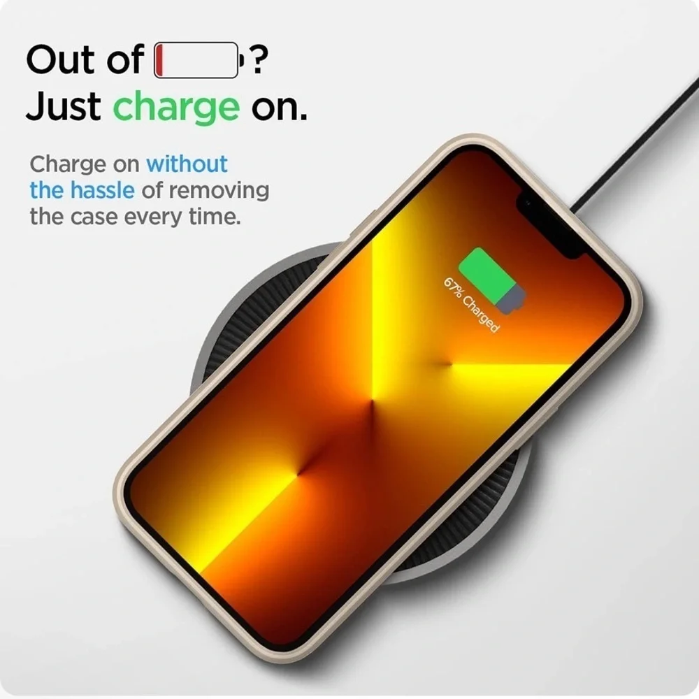 Ultra Hybrid Designed for iPhone 14 ProMax it charge without take the case